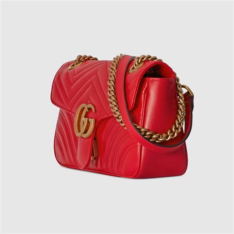 gucci marmont nera rossa|gg marmont handbags.